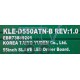 KLE-D550ATN-B REV:1.0 EBR73889201 55inch SLAVE LED NEW